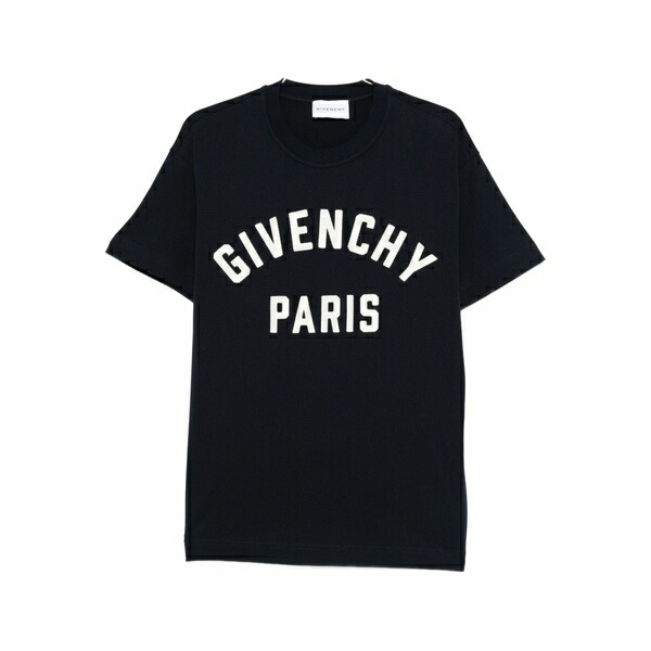 ジバンシー レディース ティーシャツ トップス Logo-print t-shirt Blue