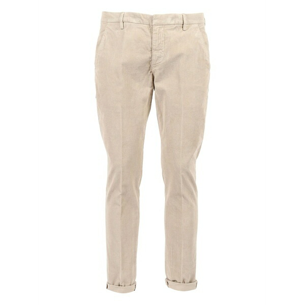 ドンダップ メンズ 心地好いズボン下 ボトムス Gaubert corduroy-cuffed trousers Neutrals