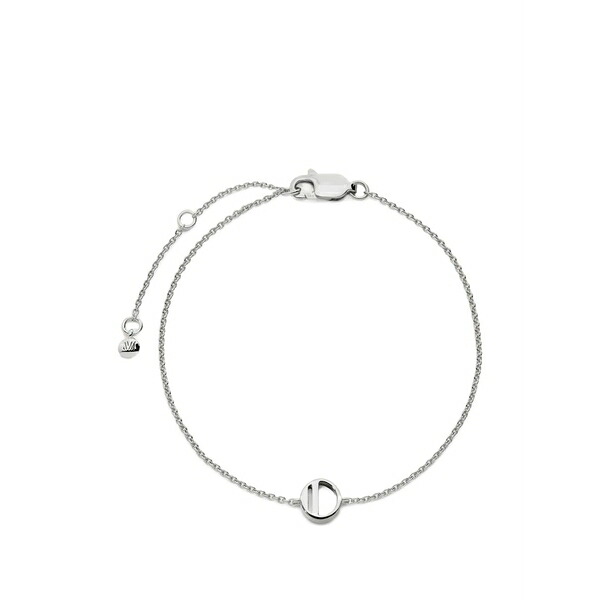 モニカヴィナダー レディース ブレスレット・バングル・アンクレット アクセサリー Initial chain bracelet Silver｜asty