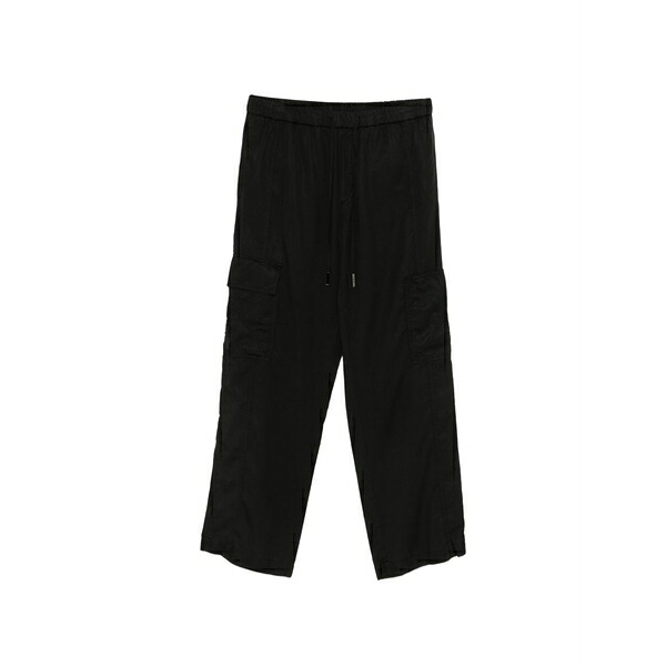 アイスバーグレタス メンズ 心地よいズボン下 ボトムス Cargo-pocket trousers Black