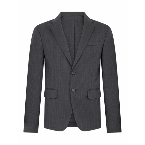 ディースクエアード メンズ 上衣＆上衣 アウター Pinstriped blazer Grey