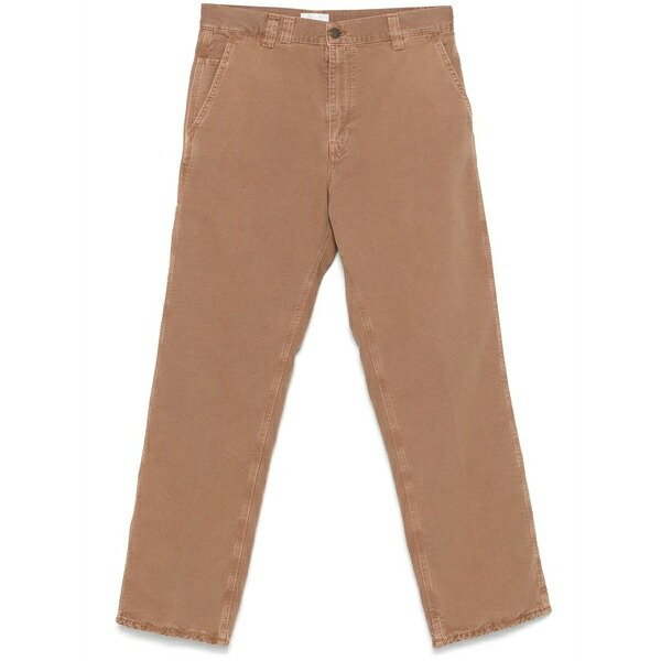 御機嫌冷やりとした メンズ 心地よいズボン下 ボトムス Warren trousers  Brown