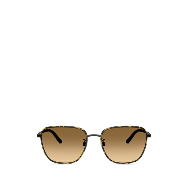 オリバーピープルズ メンズ サングラス・アイウェア 付属物 Square-frame sunglasses Brown