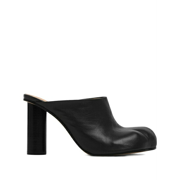 J.W.アンダーソン レディース サンダル シューズ Leather heeled mules Black