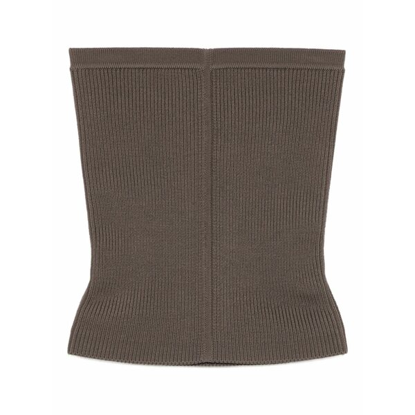 リックオウエンス レディース カットソー トップス Knitted tube top Brown