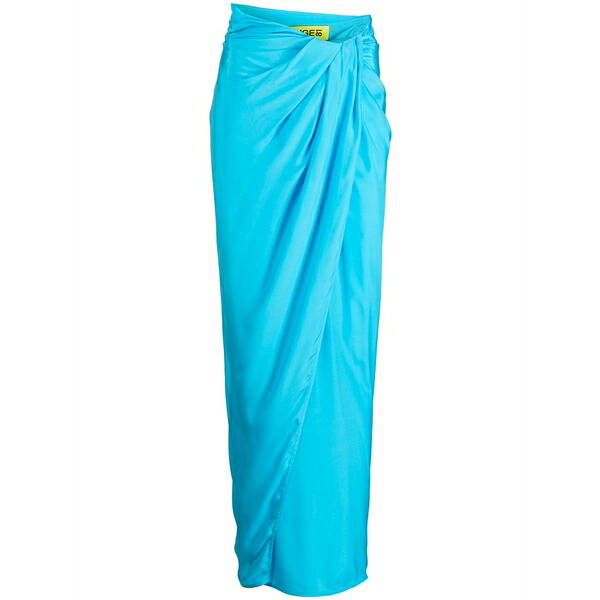 ゲージ81 レディース スコート ボトムス Paita draped silk maxi skirt Blue