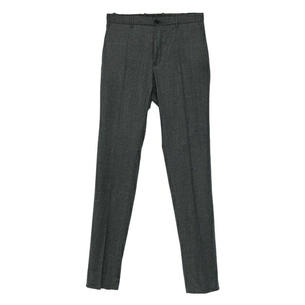 インコテックス メンズ 心地好いズボン下 ボトムス Herringbone trousers Grey