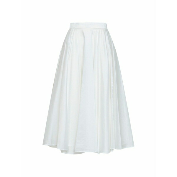 ブランカ ヴィータ レディース スコート ボトムス Midi a-line skirt White