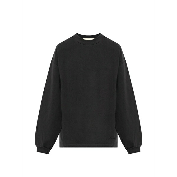 エフオージーエッセンシャルズ レディース 編み物\u0026プルオーバー アウター Essentials logo-patch sweater Black
