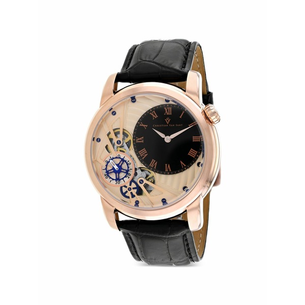 クリスチャンバンサント メンズ ウォッチ 佩び物 Sprocket 44粍 auto-quartz watch Neutrals