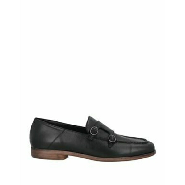 【送料無料】 ハンドレッド 100 レディース スリッポン・ローファー シューズ Loafers Black画像