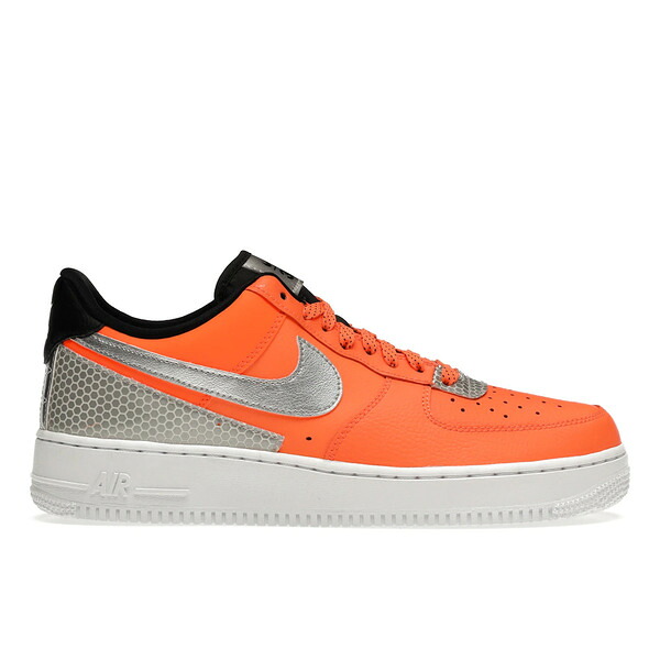 Nike ナイキ メンズ スニーカー 【Nike Air Force 1 Low 3M Total Orange】 サイズ US_7.5(25.5cm) Total Orange/Metallic Silver-Black｜asty