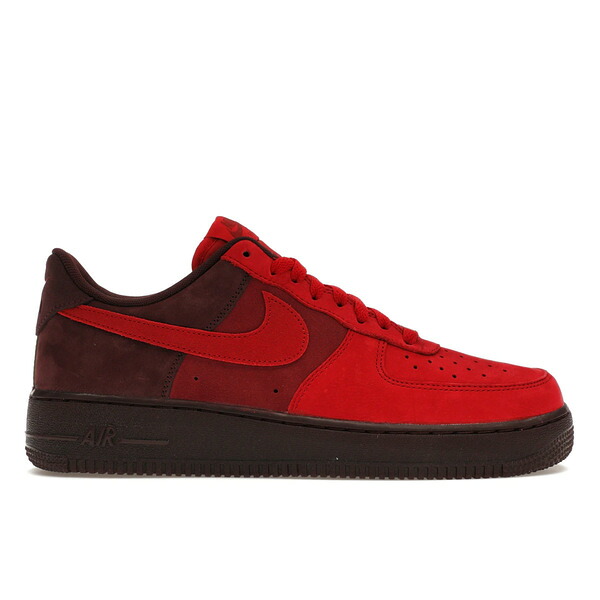 Nike ナイキ メンズ スニーカー 【Nike Air Force 1 Low Layers of Love】 サイズ US_6(24.0cm) University Red/Burgundy Crush-Gym Red-Team Red-Pacific Moss｜asty