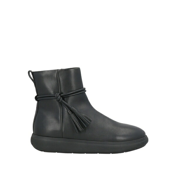 【送料無料】 フィットフロップ レディース ブーツ シューズ Ankle boots Black｜asty
