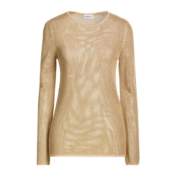 【送料無料】 マレーラ レディース ニット&セーター アウター Sweaters Gold|asty