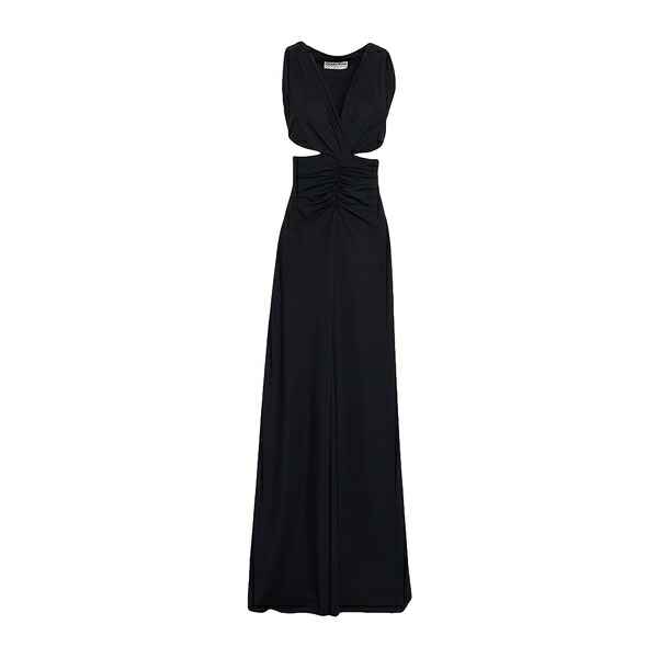 【送料無料】 チアラ・ボニ・プティ・ローブ レディース ワンピース トップス Maxi dresses Black|asty