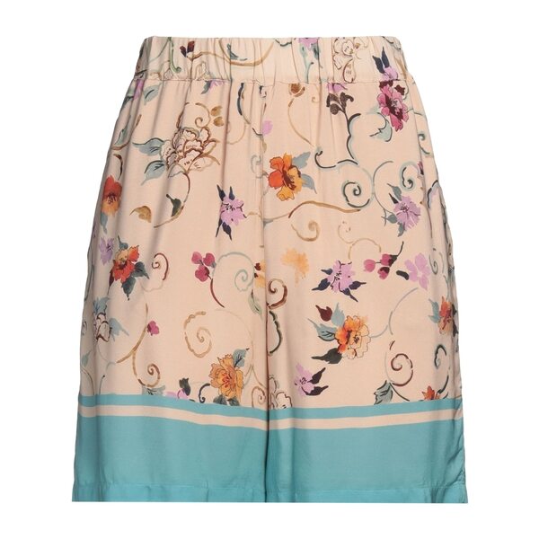 【貨物輸送無料】 セミクチュール レディース 心地好いズボン下 ボトムス Shorts \u0026 Bermuda Shorts Beige