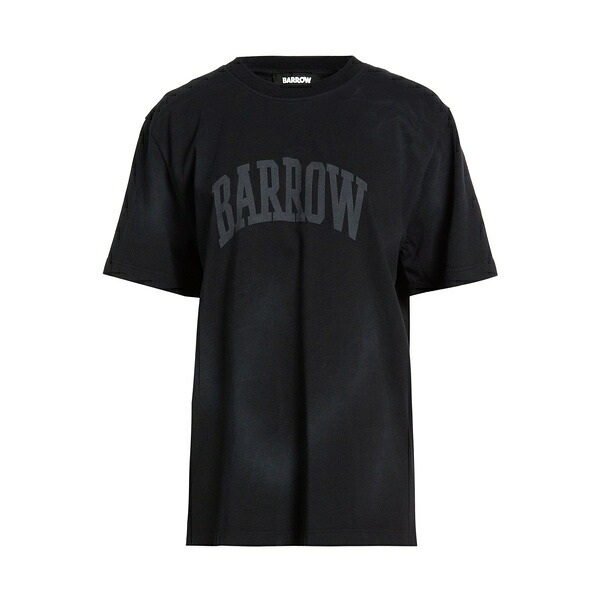 【貨物輸送無料】 バロウ レディース プルオーバー トップス T-shirts Black