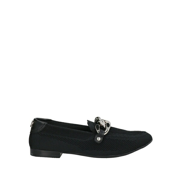【貨物輸送無料】 カサディ レディース スリッポン・ローファー シューズ Loafers Black