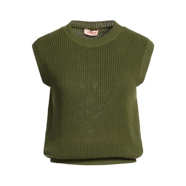 【送料無料】 コンタット レディース ニット&セーター アウター Sweaters Green｜asty