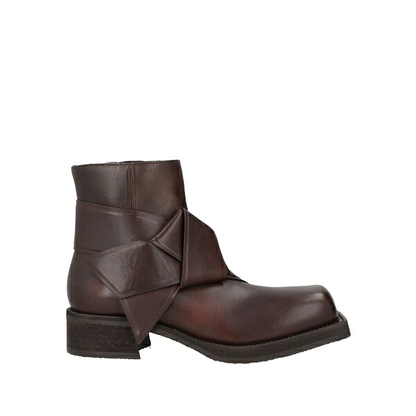 【貨物輸送無料】 アクネ ストゥディオズ レディース ブーツ シューズ Ankle boots Brown