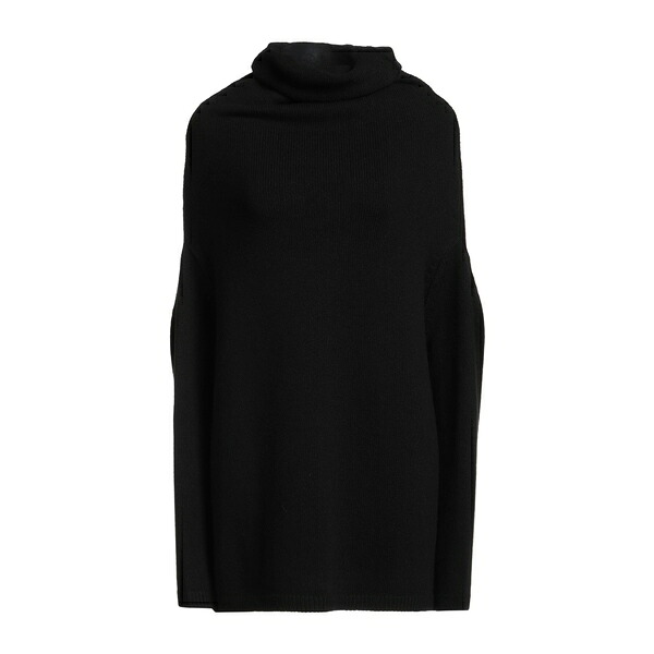 【貨物輸送無料】 リックオウエンス レディース 編み物\u0026プルオーバー アウター Turtlenecks Black