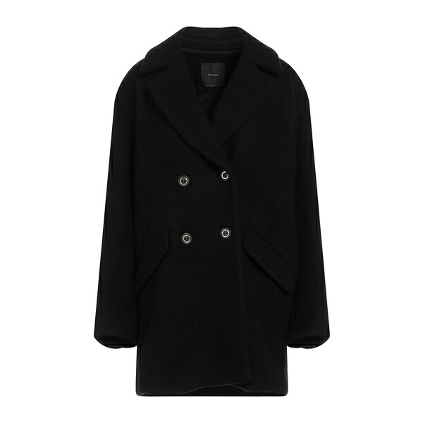 【送料無料】 ピンコ レディース ジャケット＆ブルゾン アウター Coats Black｜asty