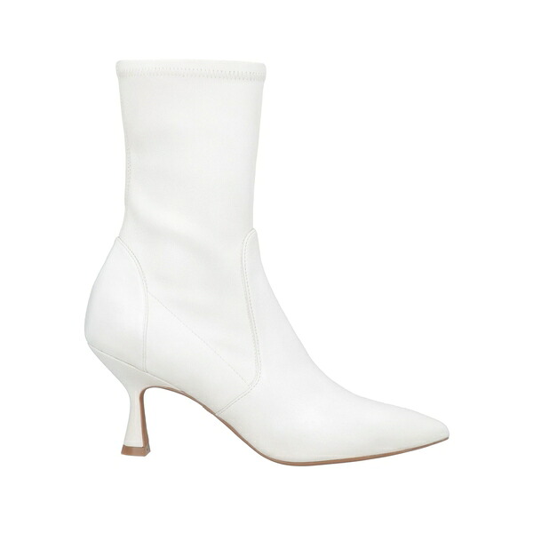 【貨物輸送無料】 スチュアート ワイツマン レディース ブーツ シューズ Ankle boots White