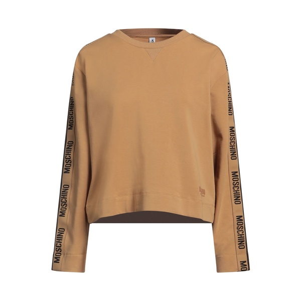【送料無料】 モスキーノ レディース パーカー・スウェットシャツ アウター Sweatshirts Beige|asty