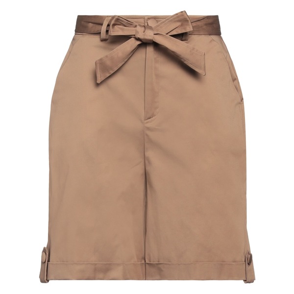 【送料無料】 クリスチーナエフェ レディース カジュアルパンツ ボトムス Shorts & Bermuda Shorts Beige|asty