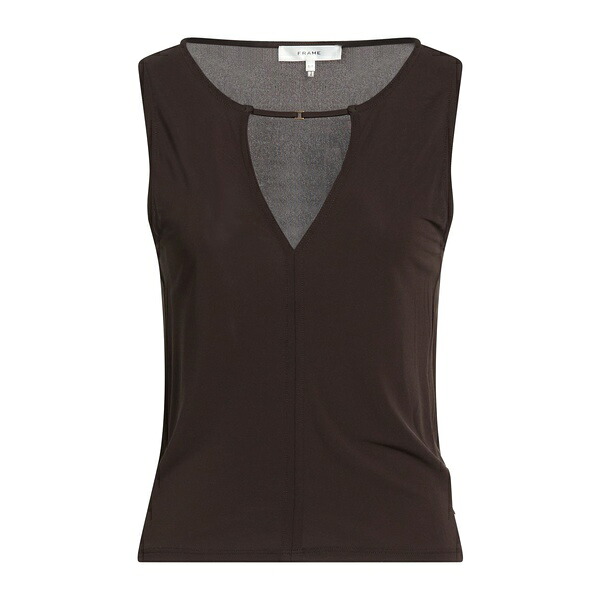 【貨物輸送無料】 一こま レディース プルオーバー トップス Tops Brown