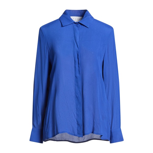 【送料無料】 カオス レディース シャツ トップス Shirts Blue｜asty