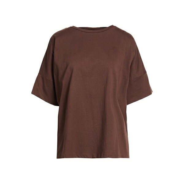 【貨物輸送無料】 アラゴナ レディース プルオーバー トップス T-shirts Brown