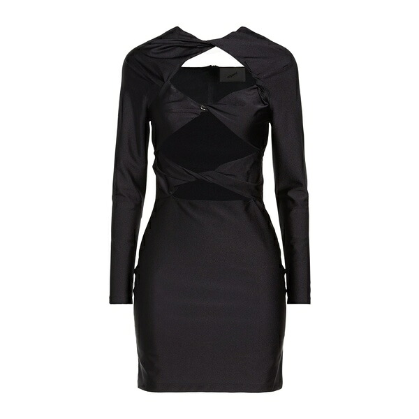 【送料無料】 コペルニ レディース ワンピース トップス Mini dresses Black｜asty