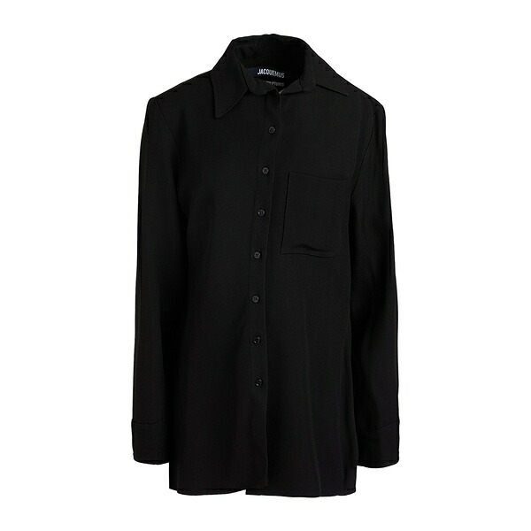 【送料無料】 ジャクエムス レディース シャツ トップス Shirts Black｜asty