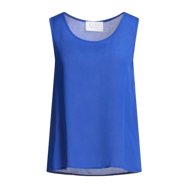 【送料無料】 カオス レディース Tシャツ トップス Tops Blue｜asty 26,480円