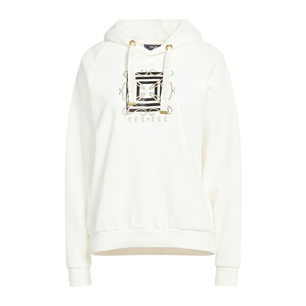【貨物輸送無料】 イエスズィーバイエッセンツァ レディース パーカー・スウェットシャツ アウター Sweatshirts White レディースファッション-トップス-スウェット・トレーナー