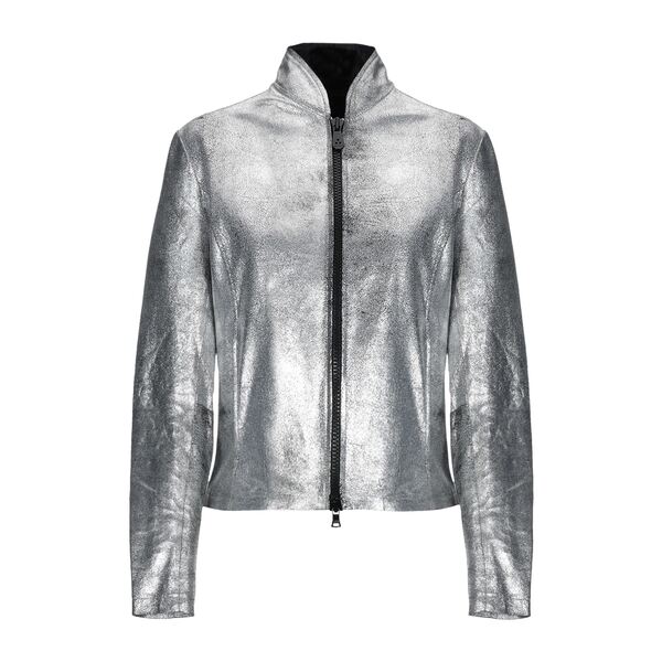 【送料無料】 ピューテリー レディース ジャケット&ブルゾン アウター Jackets Silver|asty