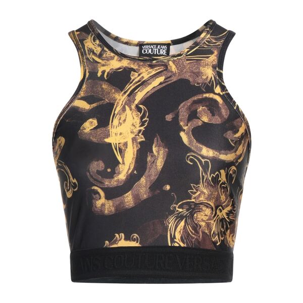 【送料無料】 ベルサーチ レディース Tシャツ トップス Tops Black|asty