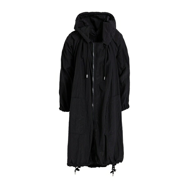 【送料無料】 ドンダップ レディース ジャケット＆ブルゾン アウター Overcoats & Trench Coats Black｜asty