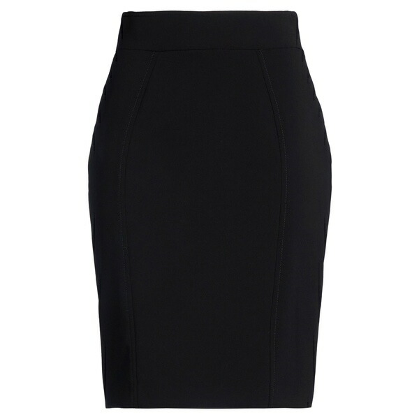 【貨物輸送無料】 モスキーノ レディース スコート ボトムス Midi skirts Black