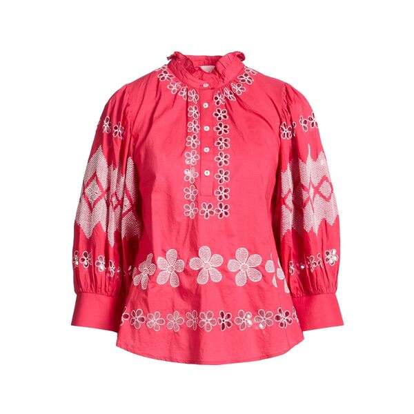 【貨物輸送無料】 アンティックバティック レディース プルオーバー トップス Tops Pink