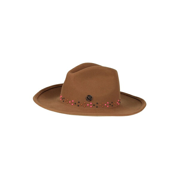【貨物輸送無料】 メゾンミッシェル  レディース 鳥打ち帽 付属物 Hats Beige