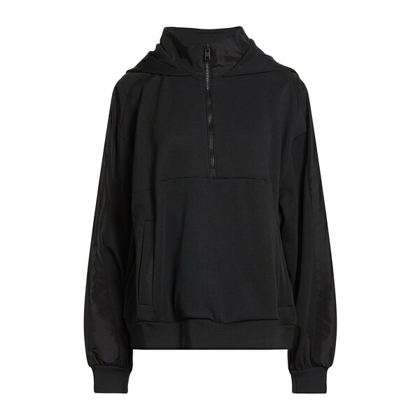 【貨物輸送無料】 羊毛 金持ち レディース パーカー・スウェットシャツ アウター Sweatshirts Black