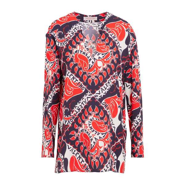 【貨物輸送無料】 ヴァレンティノ ガラヴァーニ レディース ティーシャツ トップス Tops Blue