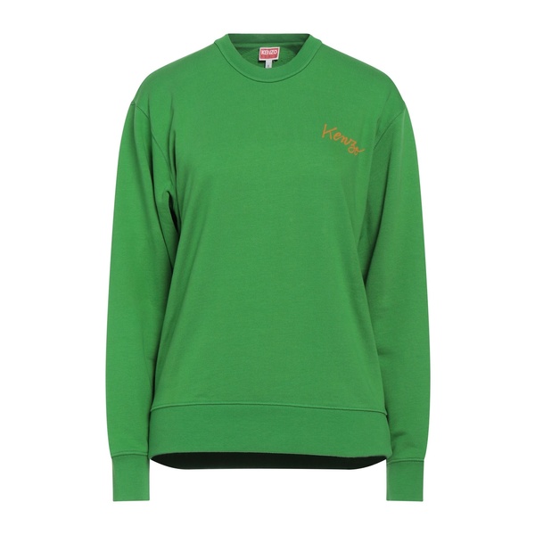 【送料無料】 ケンゾー レディース パーカー・スウェットシャツ アウター Sweatshirts Green|asty