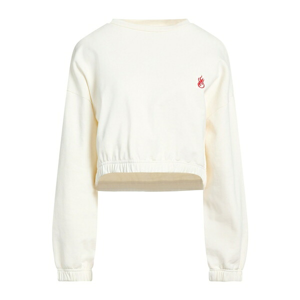 【送料無料】 ヴィジョン・オブ・スーパー レディース パーカー・スウェットシャツ アウター Sweatshirts White｜asty
