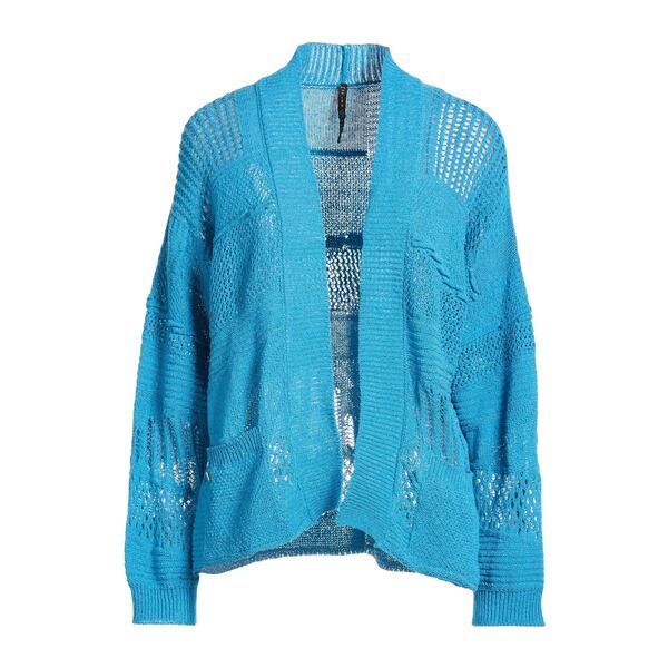 【貨物輸送無料】 マニラグレース レディース ジレー アウター Cardigans Azure