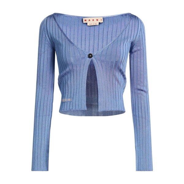 【貨物輸送無料】 マルニ レディース ジレー アウター Cardigans Azure