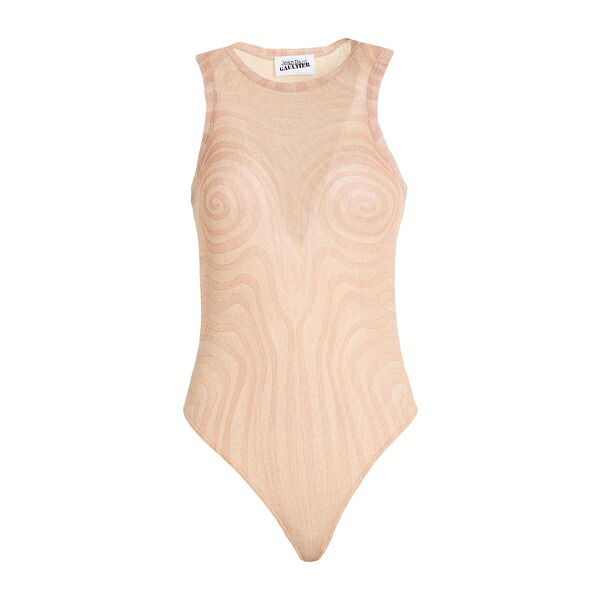 【貨物輸送無料】 ジャン極点 ゴルチエ レディース プルオーバー トップス Bodysuits Pink